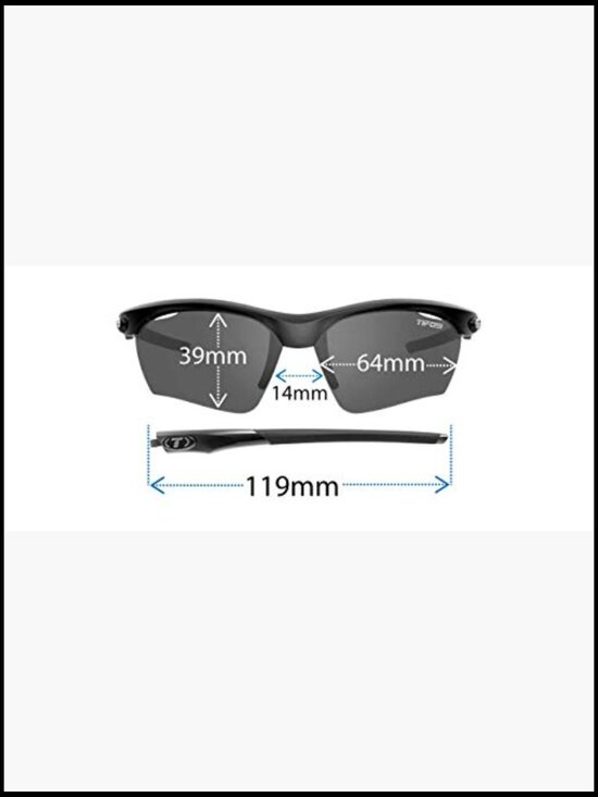 Grilamid TR-90 Sunglasses with 3 Interchangeable Lenses, Adjustable Nose & Ear main image 5